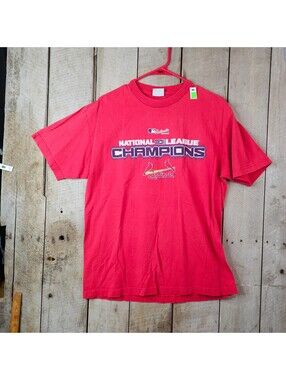 2006 St Louis Cardinals National League Champions T Shirt Lee Sport MLB
